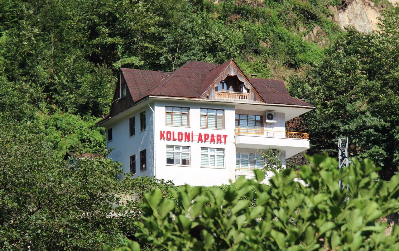 Aparthotel Koloni Apart Çamlıhemşin Exterior foto