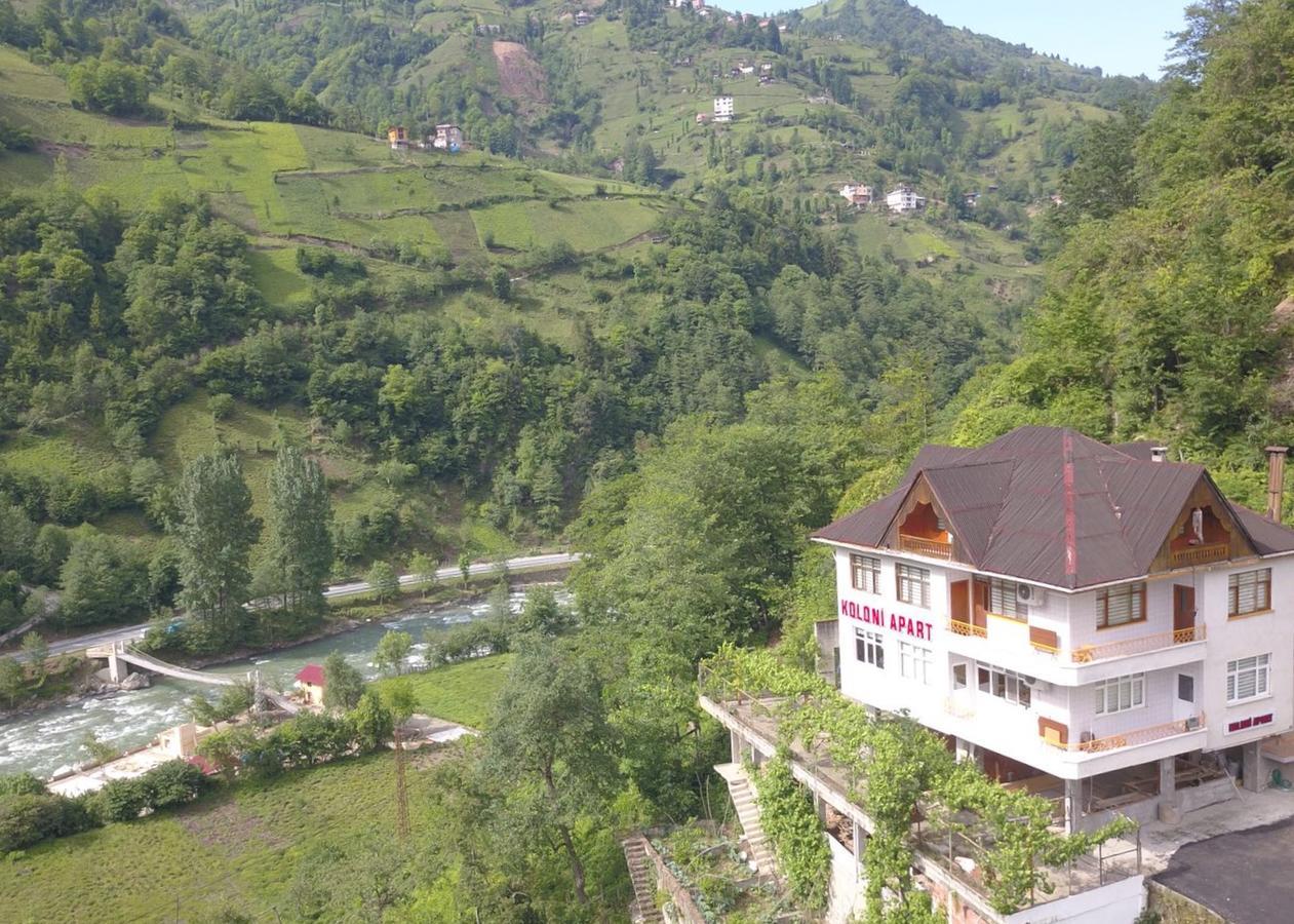 Aparthotel Koloni Apart Çamlıhemşin Exterior foto